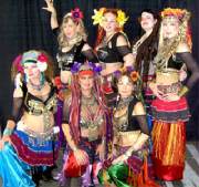 Belly Dancers at Tucson’s Gay Pride Oct 9th -Troupe Shuvani