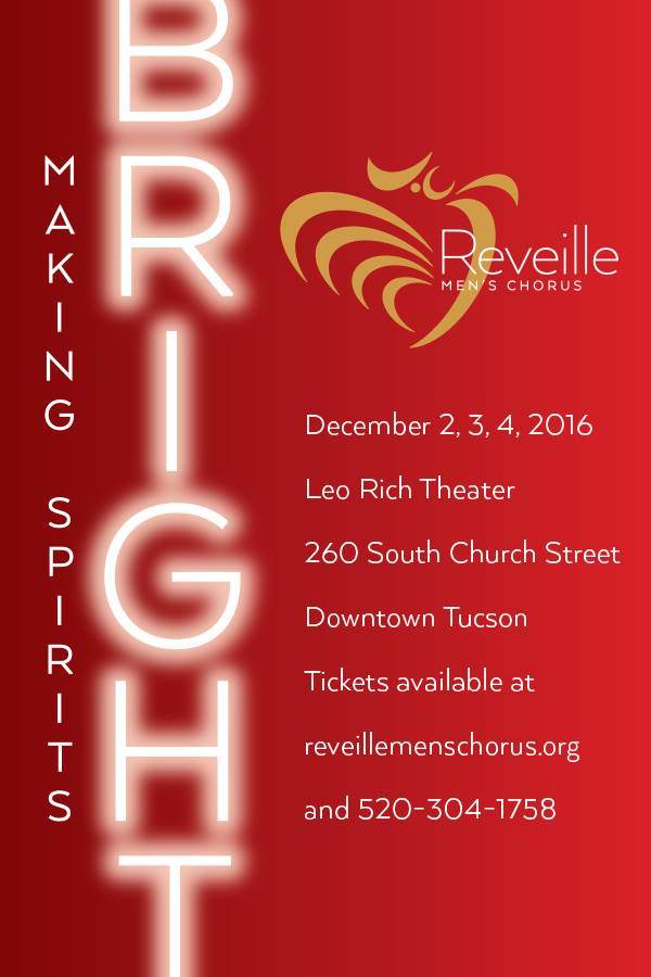 Reveille is Making Spirits Bright event flyer