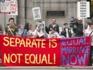 Marriage Equality Separate is Not Equal