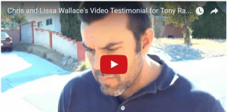 Video Testimonial from Chris and Lissa Wallace