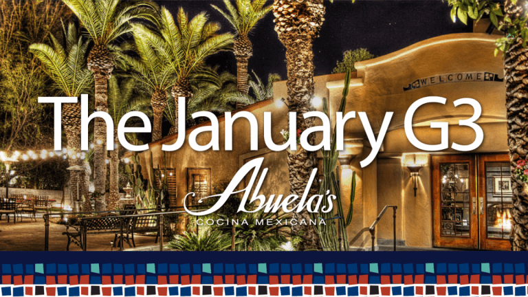 January G3 Has Moved to Next Week at Abuelas Cocina Mexicana