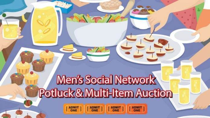 Potluck and Multi-Item Auction Mens Social Network