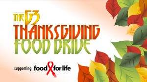 G3 Thanksgiving Food Drive Supporting SAAF Food For Life