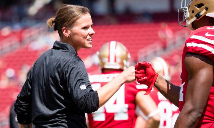 Katie Sowers is First LGBTQ Football Coach in Super Bowl History