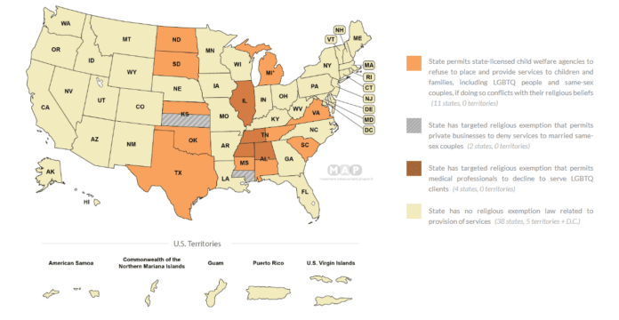 Know Your LGBTQ Legal Protections - Religious Exemptions