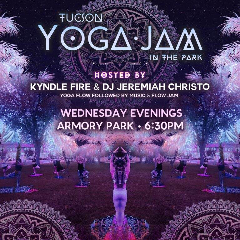 Tucson Yoga Jam in Park