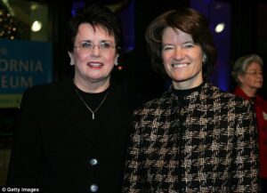 Sally Ride and partner