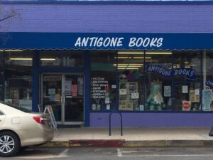 Exterior of Antigone Books