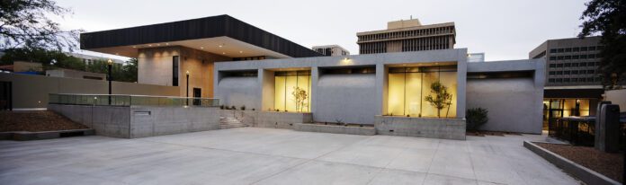 Front of the Tucson Museum of Art the Tucson Museum of Art