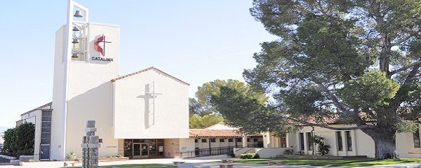 Exterior of Catalina United Methodist Church