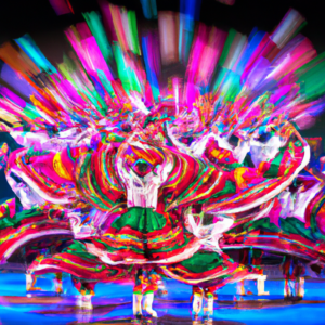 Arizona Folklórico Dance Company performers in traditional attire, showcasing Mexican cultural heritage in Tucson.