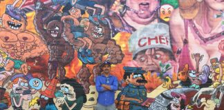 Tucson Muralist Ignacio Garcia Greets His Adoring Public
