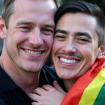 Close Friends at Pride: Straight Ally and LGBTQ+ Supporter