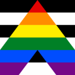 Straight Ally Flag Symbolizing LGBTQ+ Solidarity