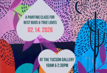 Bring Your Favorite Person: Valentine’s Day Painting Class in Tucson