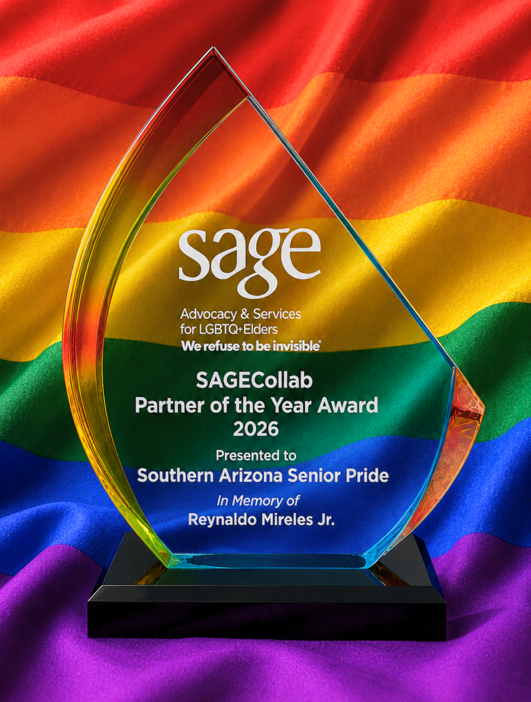 2026 SAGECollab Partner of the Year Award presented to Southern Arizona Senior Pride